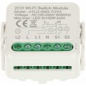 TST DUAL SMART LED LIGHTING CONTROLLER ATLO-SW2-TUYA Wi-Fi, Tuya Smart