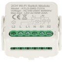 TST KAKSOISNÄLYKÄS LED-VALAISTUKSEN OHJAIN ATLO-SW2-TUYA Wi-Fi, Tuya Smart