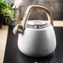 Kettle STALOWY NA GAZ 2.5L INDUCTION KLAUSBERG KB-7775 KREMOWY MATOWY Kettle STALOWY NA GAZ 2.5L INDUCTION KLAUSBERG KB-7775 KREMOWY MATOWY