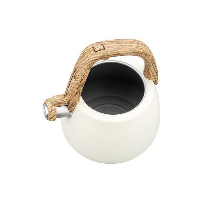 Kettle STALOWY NA GAZ 2.5L INDUCTION KLAUSBERG KB-7775 KREMOWY MATOWY – 3