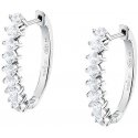 Morellato Silver oval earrings with cubic zirconia Tesori SAIW265 Morellato Silver oval earrings with cubic zirconia Tesori SAIW265