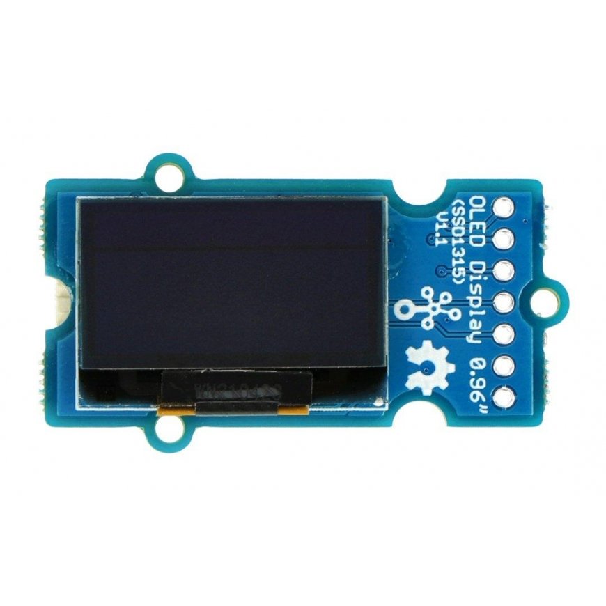 Seeed Studio Grove - 0.96” OLED (SSD1315) 128x64px SPI/I2C display - Seeedstudio 104020249 – 2