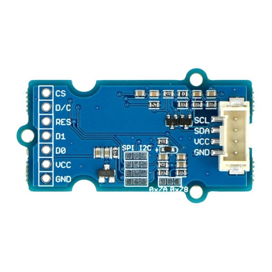 Seeed Studio Grove - 0.96” OLED (SSD1315) 128x64px SPI/I2C ekranas - Seeedstudio 104020249 – 3