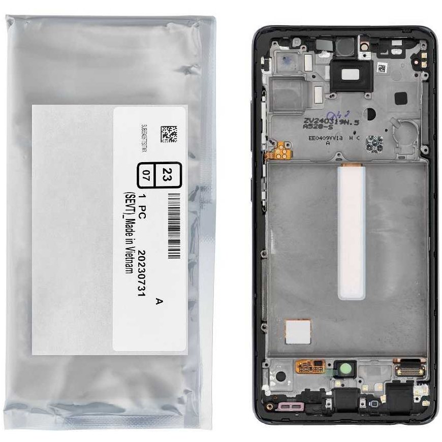 „ServicePack“ LCD ekranas SAMSUNG A52S 5G A528B GH82-26861A – 5