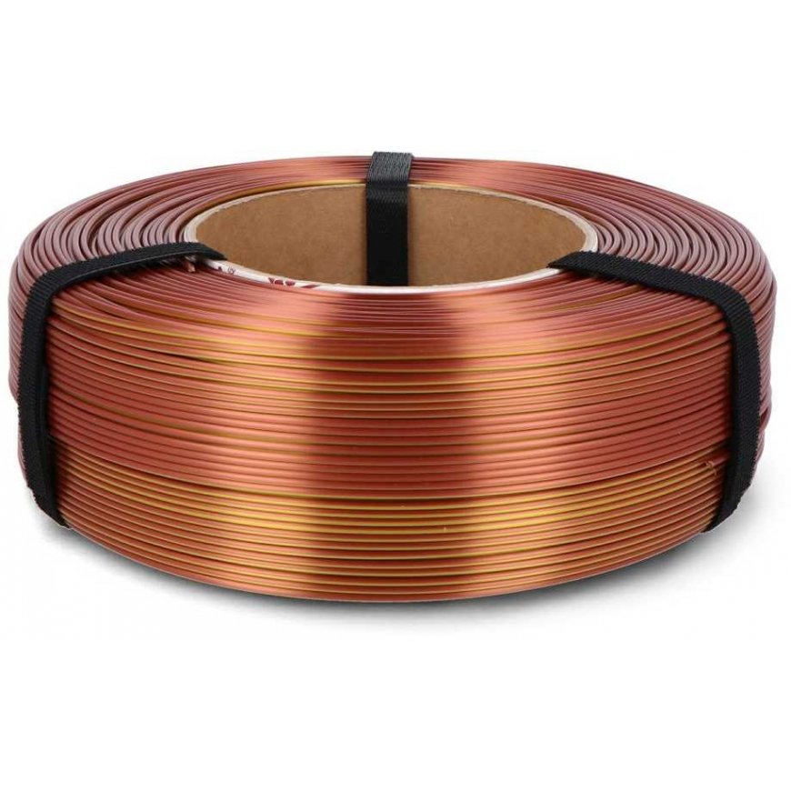 Rosa Plast Rosa3D Refill PLA Magic Silk filament 1.75 mm 1kg - Gold-Copper – 2