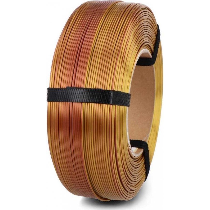 Rosa Plast Rosa3D Refill PLA Magic Silk filament 1.75 mm 1kg - Gold-Copper – 4