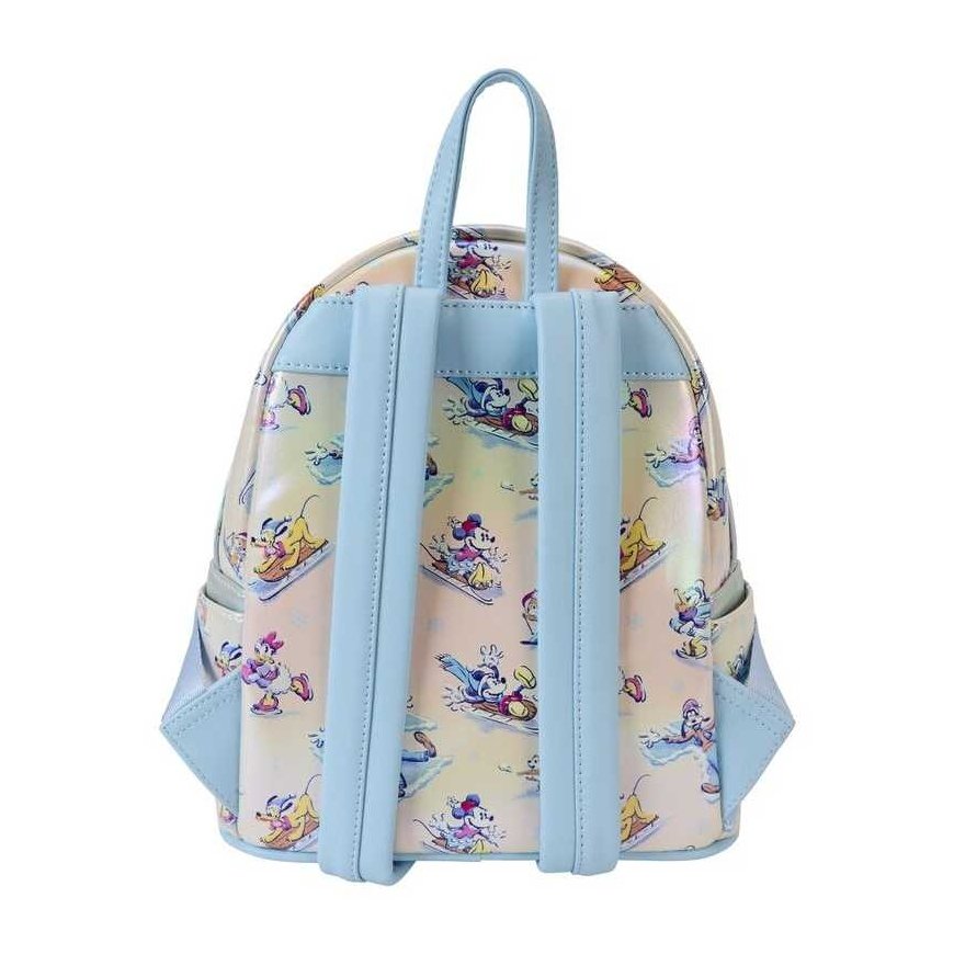 Loungefly Disney Mickey and Friends Winter Wonderland backpack + headband set 26cm – 5