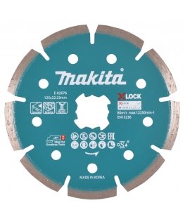 Makita E-02076 deimantinis pjovimo diskas 12,5 cm Karpyto krašto deimantinis peilis