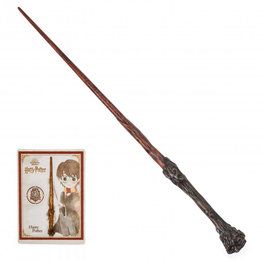 Wizarding World Harry Potter, 12-inch Spellbinding Harry Potter Wand with Collectible Spell Card, Ki – 3