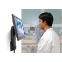 Ergotron Neo-Flex Wall Mount Lift 61 cm (24") Siena Melns Ergotron Neo-Flex Wall Mount Lift 61 cm (24") Siena Melns