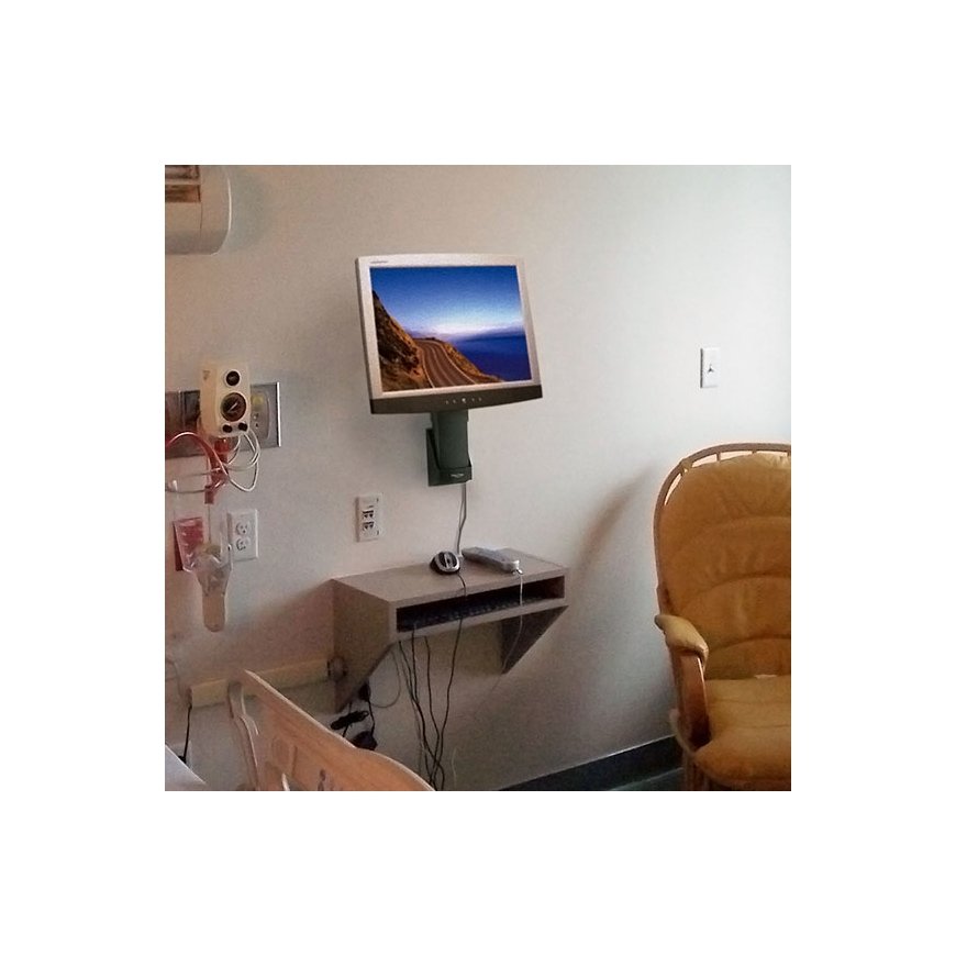 Ergotron Neo-Flex Wall Mount Lift 61 cm (24") Seinä musta – 4