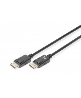 Digitus DB-340100-030-S DisplayPort-kaapeli 3 m musta