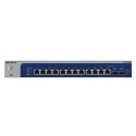 NETGEAR XS512EM Juhitav L2 10G Ethernet (100/1000/10000) 1U Sinine, Hall NETGEAR XS512EM Juhitav L2 10G Ethernet (100/1000/10000) 1U Sinine, Hall