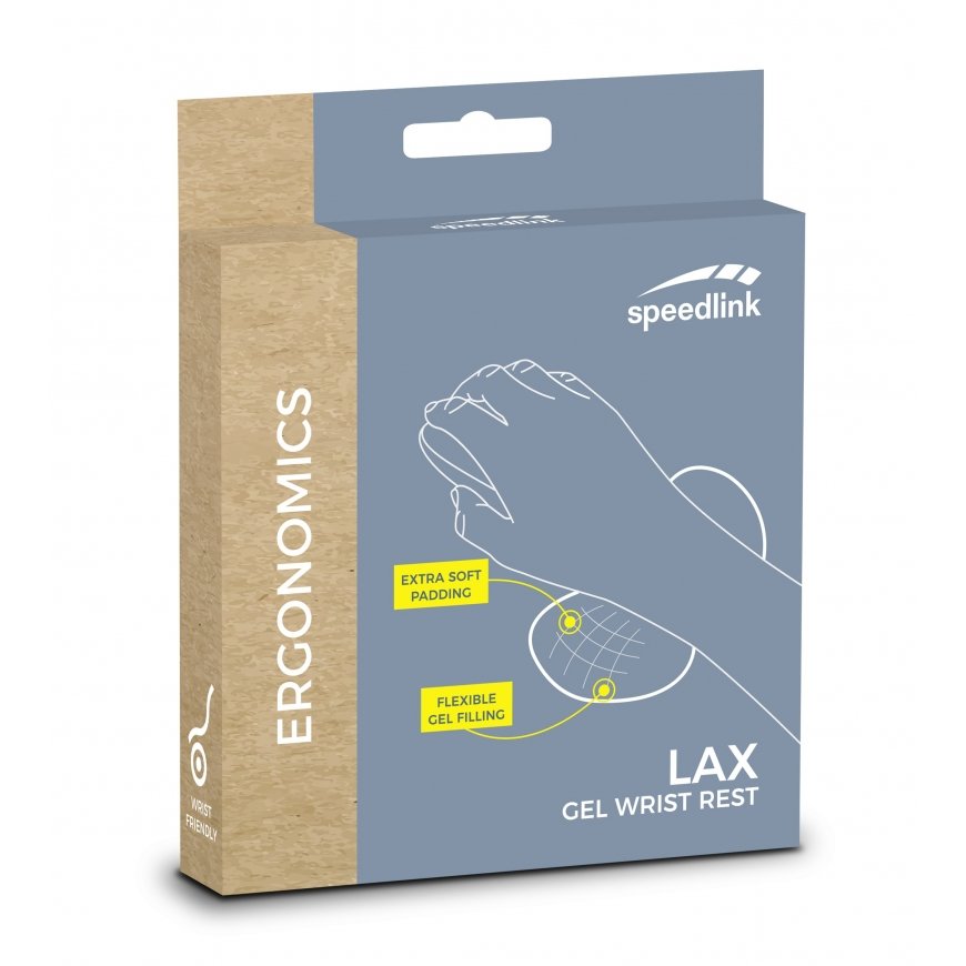 SPEEDLINK SL-620800-BK atrama riešui Želė, Guma, Aksomas Juoda – 3