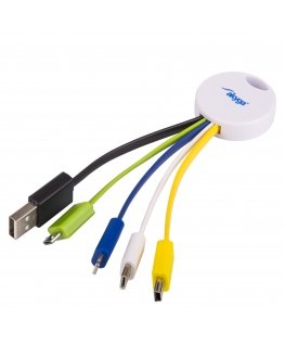 Akyga AK-AD-51 cable gender changer USB type A USB type C White