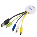 Akyga AK-AD-51 cable gender changer USB type A USB type C White