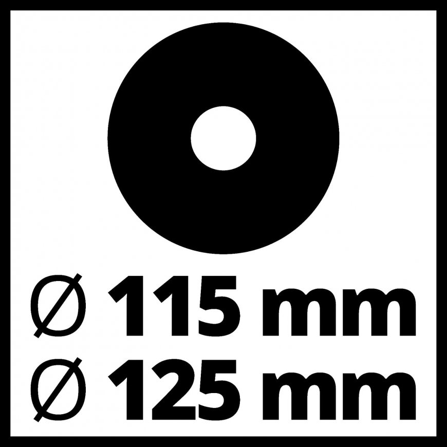 Einhell 4431044 kampinis šlifuoklis 2,67 kg – 3