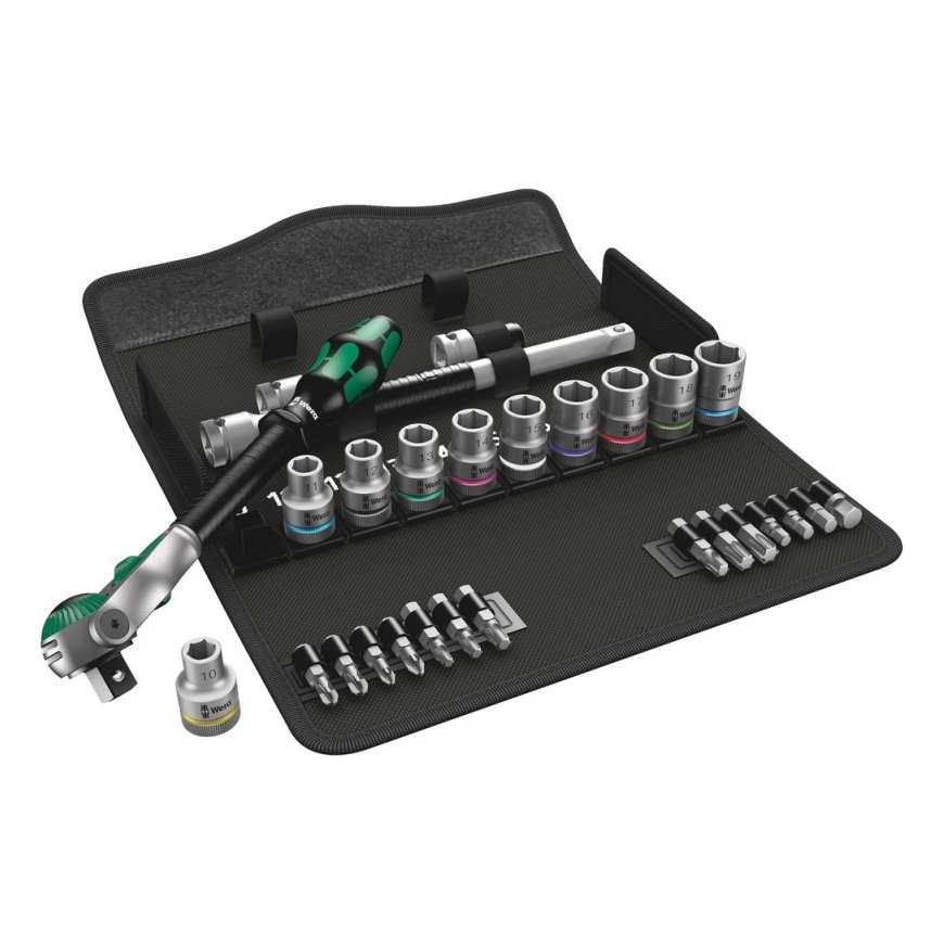 Wera 8100 SC 6 Socket wrench set