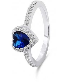 Brilio Silver Brilio Silver Romantic Silver Ring Heart RI047WB