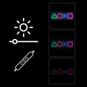 Manta SNL111MT Style Neon Lights Gaming Symbols Manta SNL111MT Style Neon Lights Gaming Symbols