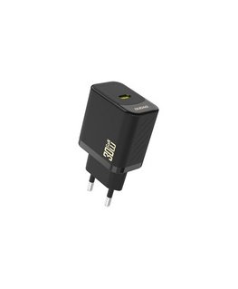 Dudao A27P 30W PD GaN USB-C Wall Charger - Black