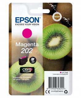 Epson Kiwi 202 струйный картридж 1 шт Подлинный Стандартная Пурпурный