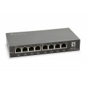 LevelOne GEP-0823 сетевой коммутатор Gigabit Ethernet (10/100/1000) Питание по Ethernet (PoE) Черный LevelOne GEP-0823 сетевой коммутатор Gigabit Ethernet (10/100/1000) Питание по Ethernet (PoE) Черный