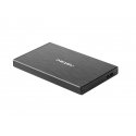 NATEC NKZ-0941 tallennusaseman kotelo HDD-/SSD-kotelo musta 2.5"