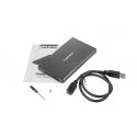 NATEC NKZ-0941 корпус для накопителя Чехол дляжестких и твердотельных дисков Черный 2.5"