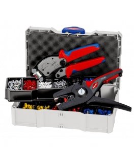 Knipex 97 90 14 knaibles vadu montāžai Gofrēšanas instruments Daudzkrāsains