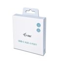 i-tec Metal C31HUBMETAL403 keskitin USB 3.2 Gen 1 (3.1 Gen 1) Type-C 5000 Mbit/s Harmaa i-tec Metal C31HUBMETAL403 keskitin USB 3.2 Gen 1 (3.1 Gen 1) Type-C 5000 Mbit/s Harmaa
