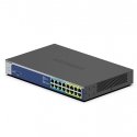 NETGEAR GS516UP Mittejuhitav Gigabit Ethernet (10/100/1000) Power over Ethernet tugi Hall NETGEAR GS516UP Mittejuhitav Gigabit Ethernet (10/100/1000) Power over Ethernet tugi Hall