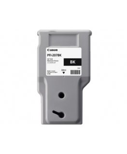 Canon PFI-207 BK mustekasetti 1 kpl Alkuperäinen musta