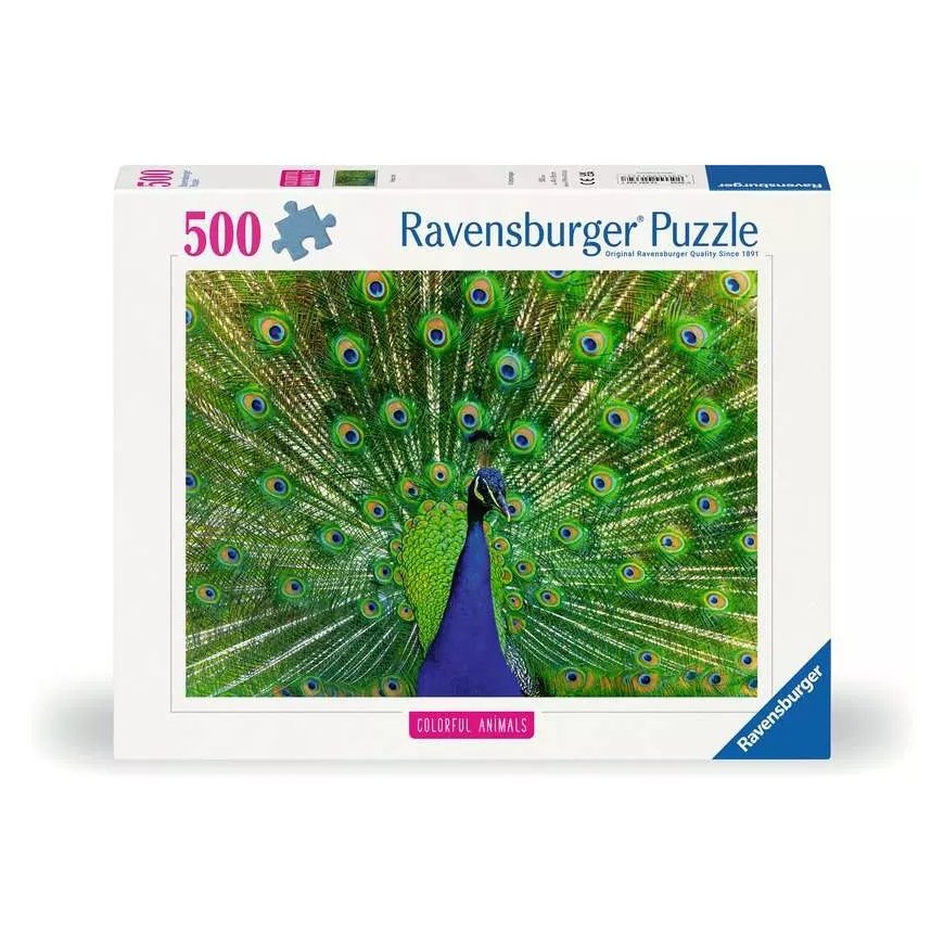 Ravensburger 12001332 Kuviopalapeli 500 kpl Eläimet