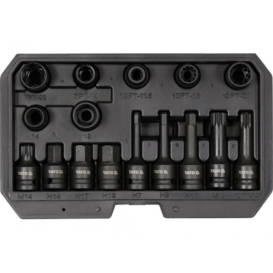 Yato YT-06811 įrankių galvutė ir galvučių rinkinys