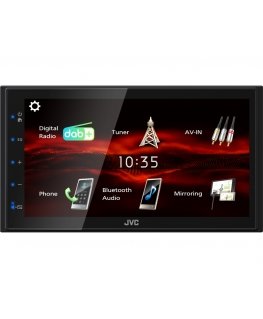 JVC KW-M180DBT car media receiver Black 180 W Bluetooth