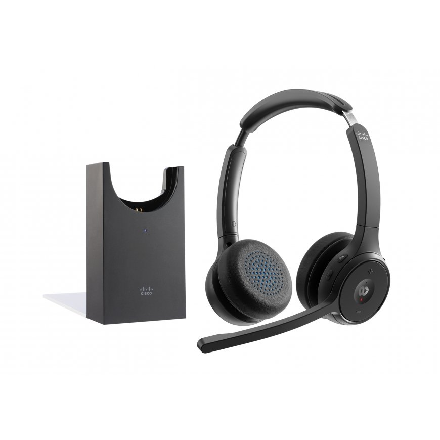 Cisco HS-WL-722-BUNAS-C austiņas un brīvroku komplekts Bezvadu Birojs / zvanu centrs Bluetooth Uzlād