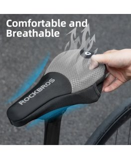 Rockbros Cover Bicycle Seat Cushion Size S - Black