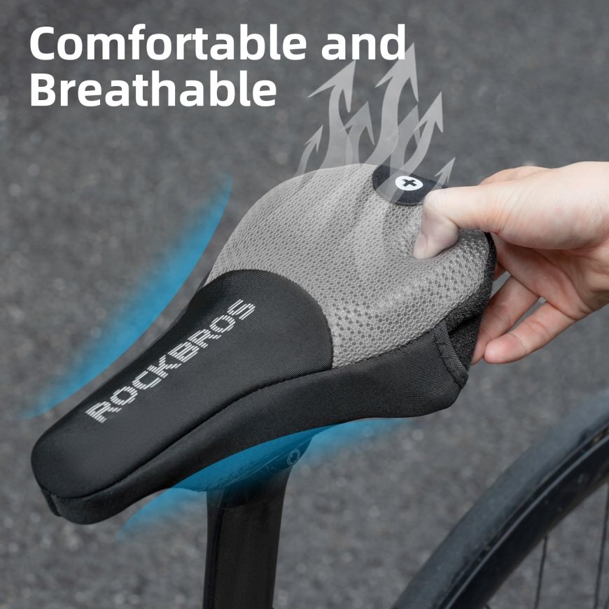 Rockbros Cover Bicycle Seat Cushion Size S - Black