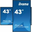 iiyama LH4341UHS-B2 ženklų ekranas 108 cm (42.5") LCD 500 cd/m² 4K Ultra HD Integruotas procesorius iiyama LH4341UHS-B2 ženklų ekranas 108 cm (42.5") LCD 500 cd/m² 4K Ultra HD Integruotas procesorius