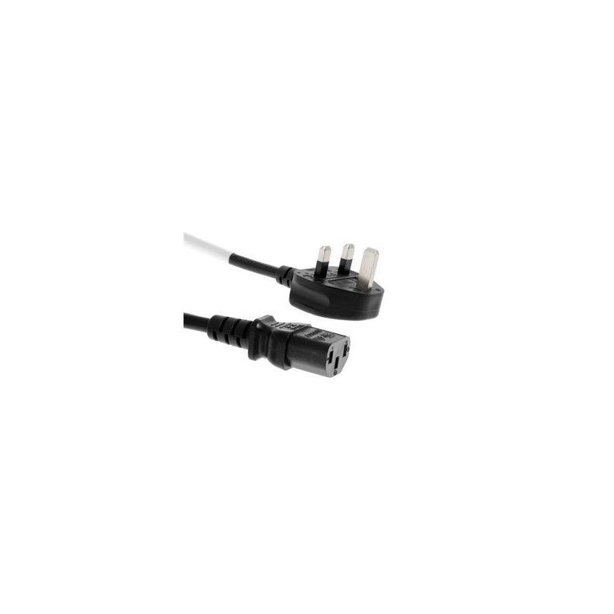 PREMIUMCORD Virtajohto 230V, kaareva pistoke, Isoon-Britanniaan, 2m – 2