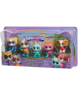 justplay Disney Junior Superkoty Super Kitties komplektas 5 figurek Ekipa kotki