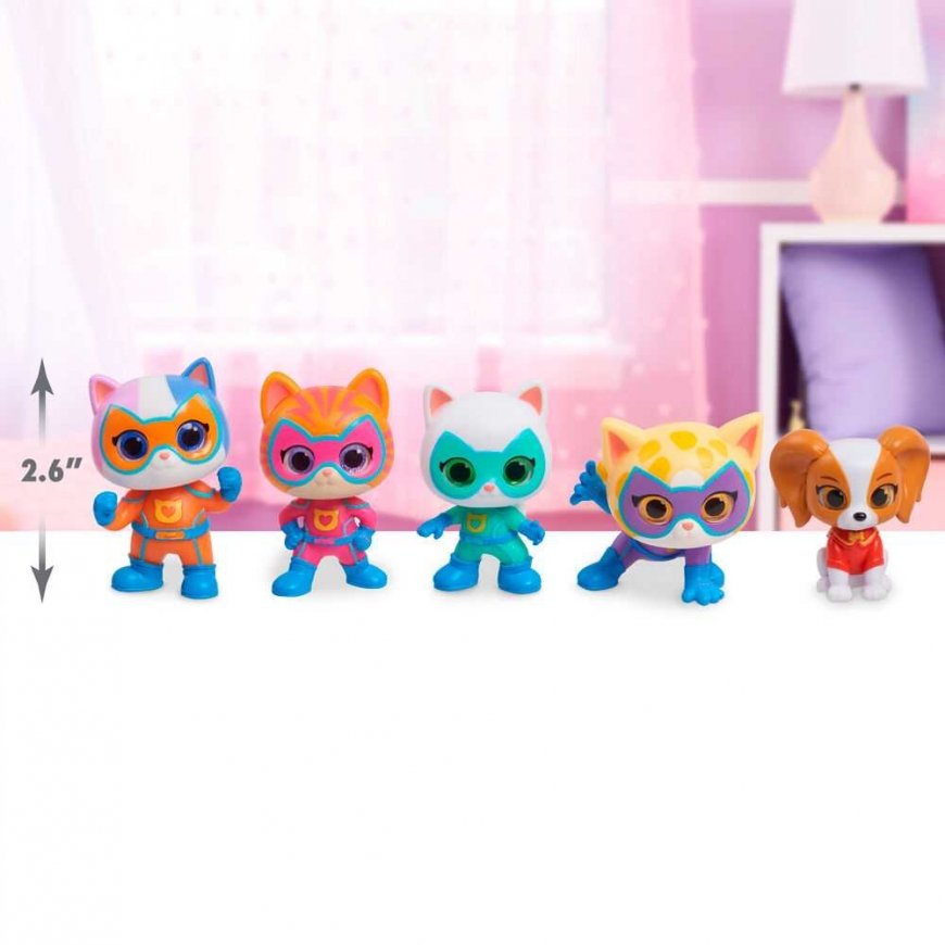 justplay Disney Junior Superkoty Super Kitties 5 hahmon setti Team Kitties – 2