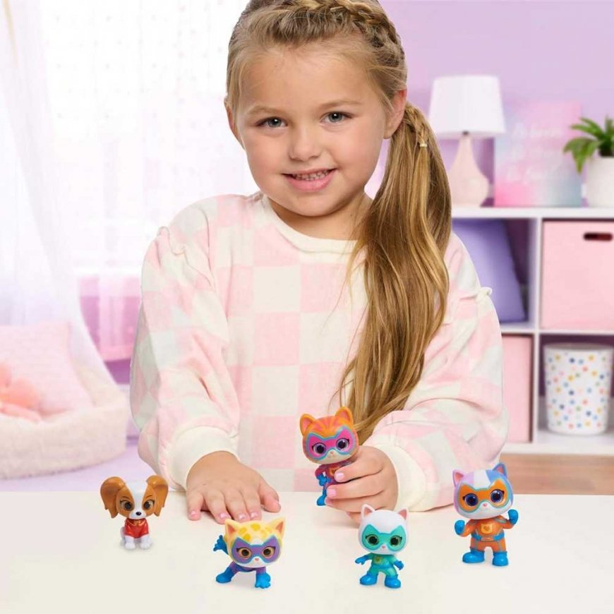 justplay Disney Junior Superkoty Super Kitties 5 hahmon setti Team Kitties – 5