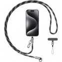 Puhelimen johto latauskaapelilla Usams SJ745 60W USB-C - USB-C 1.2m musta Puhelimen johto latauskaapelilla Usams SJ745 60W USB-C - USB-C 1.2m musta