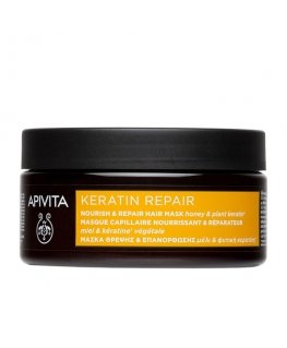 Apivita Keratin Nourish & Repair -hiusnaamio, 200 ml