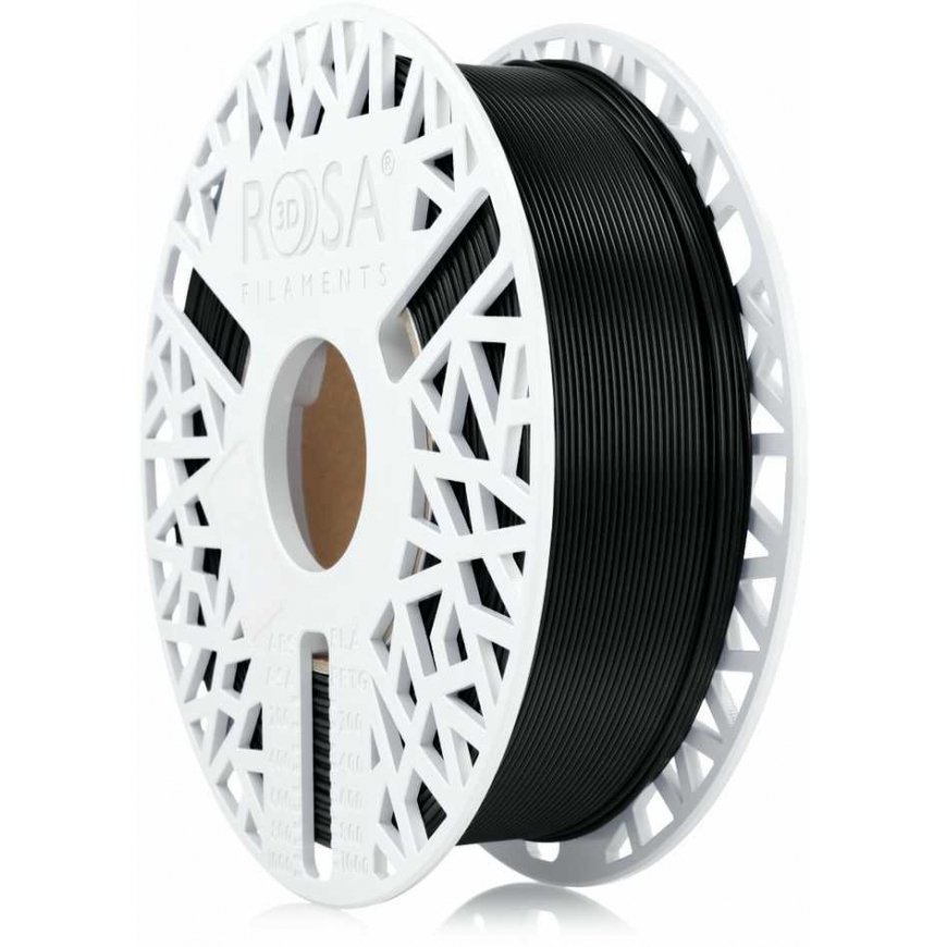 3D plastic PLA black 1.75mm 1kg Rosa3D – 4