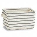 Storage basket STRIPES “M” - gray, ZELLER Storage basket STRIPES “M” - gray, ZELLER