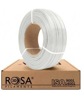 3D plastic PLA light gray 1.75mm 1kg refill pack Rosa3D