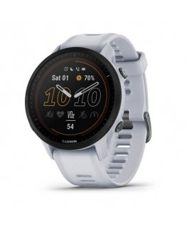 Garmin Forerunner 955 3,3 cm (1.3") MIP Digitaalinen 260 x 260 pikseliä Kosketusnäyttö Valkoinen Wi-Fi GPS (satelliitti)